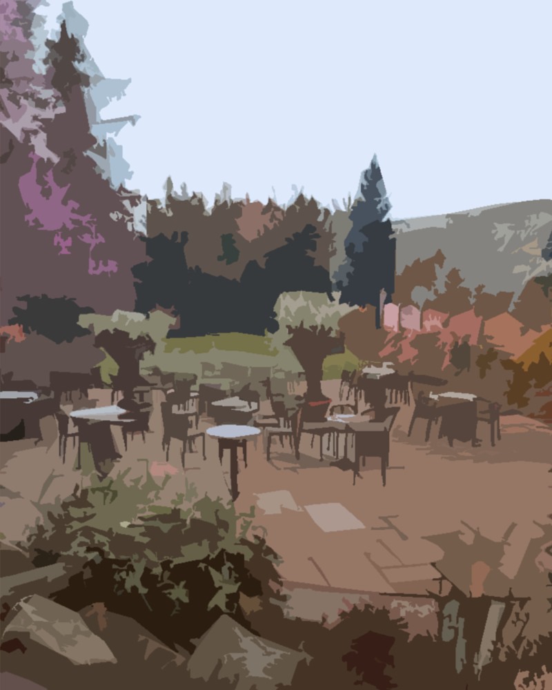 Private garden